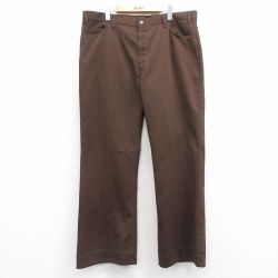 W42★古着 リーバイス Levis パンツ メンズ 80年代 80s スタプレ 大きいサイズ タロン 濃茶 ブラウン 【spe】 25feb12 中古 ボトムス ロング