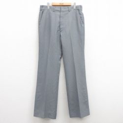 W36★古着 HAGGAR スラックス パンツ メンズ 80年代 80s USA製 タロン グレー 25feb13 中古 ボトムス ロング