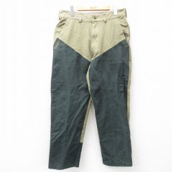 W34★古着 コロンビア COLUMBIA ハンティング パンツ メンズ 00年代 00s コットン 緑系他 グリーン 25feb18 中古 ボトムス ロング