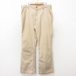 W37★古着 リーバイス Levis パンツ メンズ 80年代 80s タロン ベージュ カーキ 25feb19 中古 ボトムス ロング