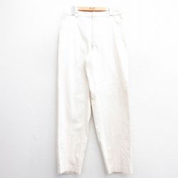 W34★古着 アメリカンイーグル American Eagle スラックス パンツ メンズ 90年代 90s 生成り 25feb22 中古 ボトムス ロング