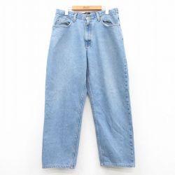 【20%OFF】W34★古着 レッドヘッド ジーンズ メンズ 00年代 00s 紺 ネイビー デニム 25feb25 中古 ボトムス ジーパン Gパン ロング パンツ
