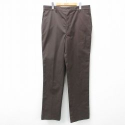 W38★古着 レッドキャップ ワーク パンツ メンズ 90年代 90s USA製 茶 ブラウン 25feb26 中古 ボトムス ロング