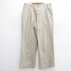 トミーヒルフィガー パンツ ベージュ W37 | 古着