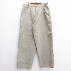 W37★古着 ルート66 ペインター パンツ メンズ 00年代 00s コットン ベージュ カーキ 【spe】 25feb27 中古 ボトムス ロング