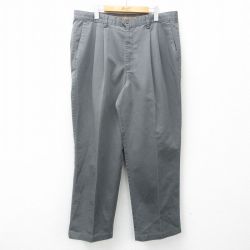 W38★古着 ドッカーズ パンツ メンズ 00年代 00s コットン グレー 25feb28 中古 ボトムス ロング