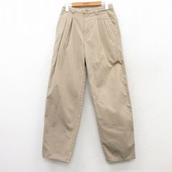 W30★古着 ドッカーズ パンツ メンズ 90年代 90s コットン ベージュ カーキ 【spe】 25mar01 中古 ボトムス ロング