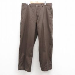W39★古着 セントジョンズベイ パンツ メンズ 茶 ブラウン 25mar03 中古 ボトムス ロング