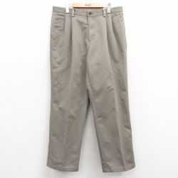 W37★古着 ドッカーズ チノ パンツ チノパン メンズ グレー 25mar04 中古 ボトムス ロング