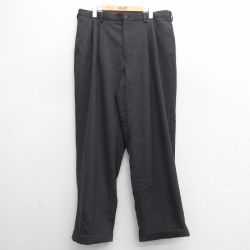 W36★古着 パンツ メンズ 茶系 ブラウン 25mar07 中古 ボトムス ロング