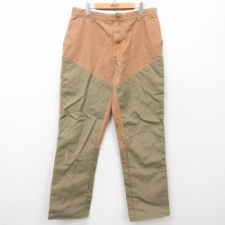 W35★古着 カベラス ハンティング パンツ メンズ 00年代 00s ダック地 コットン 茶他 ブラウン 25mar08 中古 ボトムス ロング