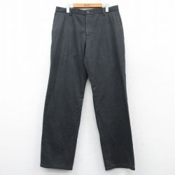 W34★古着 ドッカーズ パンツ メンズ 黒系 ブラック 25mar08 中古 ボトムス ロング