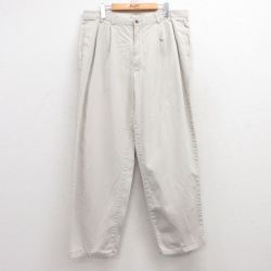W36★古着 バナナリパブリック BANANA REPUBLIC ブランド チノ パンツ チノパン メンズ 90年代 90s コットン ベージュ カーキ 25mar08 中古 ボトムス ロング