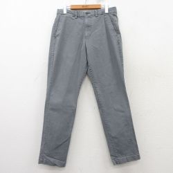 W31★古着 ギャップ GAP パンツ ジーンズ メンズ グレー 25mar10 中古 ボトムス ジーパン Gパン ロング