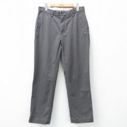 W31★古着 ラルフローレン Ralph Lauren ブランド パンツ メンズ グレー 25mar11 中古 ボトムス ロング