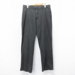 W34★古着 ドッカーズ パンツ メンズ 濃グレー 25mar12 中古 ボトムス ロング
