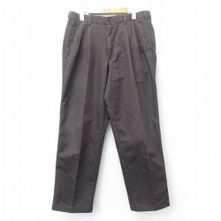 W35★古着 ドッカーズ パンツ メンズ こげ茶 ブラウン 25mar12 中古 ボトムス ロング