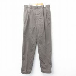 W34★古着 ブルックスブラザーズ BROOKS BROTHERS パンツ メンズ 00年代 00s コットン 茶 ブラウン 25mar12 中古 ボトムス ロング