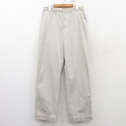 W32★古着 ラルフローレン Ralph Lauren ブランド チノ パンツ チノパン メンズ 90年代 90s PROSPECT コットン 薄ベージュ カーキ 25mar12 中古 ボトムス ロング