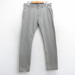 【50%OFF】W33★古着 ジェイクルー J.CREW パンツ メンズ グレー 25mar15 中古 ボトムス ロング