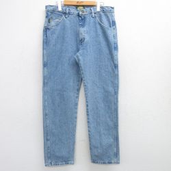 【50%OFF】W31★古着 カベラス ジーンズ メンズ 薄紺 ネイビー デニム 【spe】 25mar17 中古 ボトムス ジーパン Gパン ロング パンツ