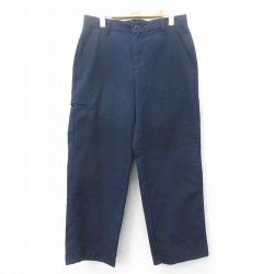 W33★古着 レッドキャップ ワーク パンツ メンズ 紺 ネイビー 25mar18 中古 ボトムス ロング