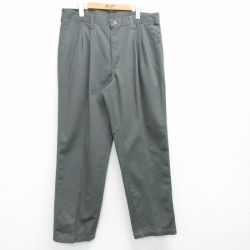 【50%OFF】W35★古着 ラングラー Wrangler パンツ メンズ 緑 グリーン 25mar19 中古 ボトムス ロング
