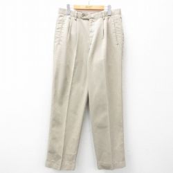 W33★古着 ドッカーズ パンツ メンズ ベージュ カーキ 25mar21 中古 ボトムス ロング
