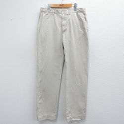 W34★古着 ラルフローレン Ralph Lauren ブランド チノ パンツ チノパン メンズ 90年代 90s PROSPECT コットン 薄ベージュ カーキ 25mar22 中古 ボトムス ロング