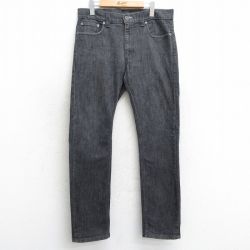 W36★古着 リーバイス Levis 511 ジーンズ メンズ 黒 ブラック デニム 25mar24 中古 ボトムス ジーパン Gパン ロング パンツ