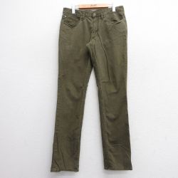 W32★古着 ラルフローレン Ralph Lauren ブランド パンツ メンズ 緑系 グリーン 25mar24 中古 ボトムス ロング