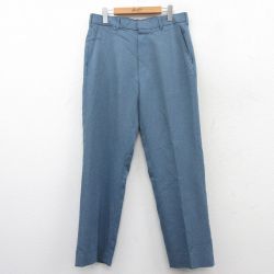 W34★古着 リーバイス Levis アクション スラックス パンツ メンズ 80年代 80s タロン 紺 ネイビー 25mar25 中古 ボトムス ロング