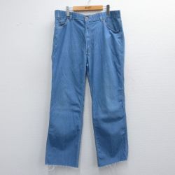 W39★古着 リーバイス Levis ジーンズ メンズ 00年代 00s 薄紺 ネイビー デニム 25mar27 中古 ボトムス ジーパン Gパン ロング パンツ