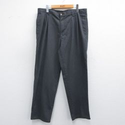 W38★古着 ピューリタン パンツ メンズ 00年代 00s 濃グレー 25mar27 中古 ボトムス ロング