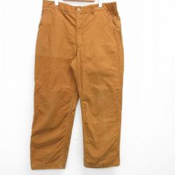 W36★古着 SAFTBAK ハンティング パンツ メンズ 90年代 90s ダック地 USA製 茶 ブラウン 25mar27 中古 ボトムス ロング