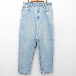 W33★古着 リーバイス Levis 560 ジーンズ メンズ 00年代 00s テーパード コットン 紺 ネイビー デニム 【spe】 25mar27 中古 ボトムス ジーパン Gパン ロング パンツ