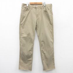 【50%OFF】W37★古着 ドッカーズ パンツ メンズ ベージュ カーキ 25mar27 中古 ボトムス ロング