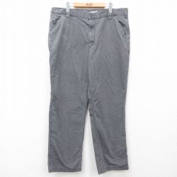 W40★古着 カーハート Carhartt パンツ メンズ 大きいサイズ 濃グレー 25mar28 中古 ボトムス ロング