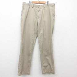 W40★古着 ラルフローレン Ralph Lauren ブランド パンツ メンズ ベージュ カーキ 25mar28 中古 ボトムス ロング