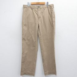 【50%OFF】W35★古着 ラルフローレン Ralph Lauren ブランド チノ パンツ チノパン メンズ ベージュ カーキ 25mar29 中古 ボトムス ロング