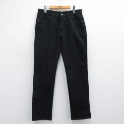 W35★古着 リーバイス Levis 541 ジーンズ メンズ 黒 ブラック デニム 25mar29 中古 ボトムス ジーパン Gパン ロング パンツ