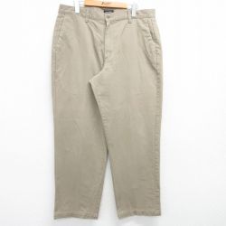 W36★古着 ドッカーズ パンツ メンズ 90年代 90s コットン USA製 ベージュ カーキ 25apr02 中古 ボトムス ロング