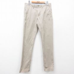 W31★古着 ラルフローレン Ralph Lauren ブランド パンツ メンズ ベージュ カーキ 25apr01 中古 ボトムス ロング