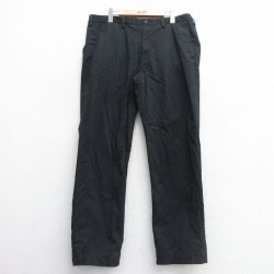W35★古着 ラルフローレン Ralph Lauren ブランド パンツ メンズ 黒 ブラック 25apr02 中古 ボトムス ロング