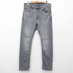 W32★古着 リーバイス Levis 510 ジーンズ メンズ 黒 ブラック デニム 25apr03 中古 ボトムス ジーパン Gパン ロング パンツ