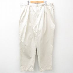 W42★古着 ラルフローレン Ralph Lauren ブランド チノ パンツ チノパン メンズ 90年代 90s ANDREW コットン 薄ベージュ カーキ 25apr10 中古 ボトムス ロング