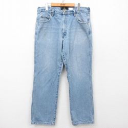 【50%OFF】W34★古着 レッドヘッド ジーンズ メンズ 00年代 00s ヒゲ コットン 紺 ネイビー デニム 25apr11 中古 ボトムス ジーパン Gパン ロング パンツ