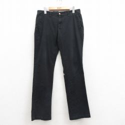 【50%OFF】W32★古着 ボルコム VOLCOM パンツ メンズ 黒 ブラック 25apr11 中古 ボトムス ロング