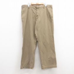 W38★古着 バナナリパブリック BANANA REPUBLIC ブランド チノ パンツ チノパン メンズ コットン ベージュ系 カーキ 25apr11 中古 ボトムス ロング