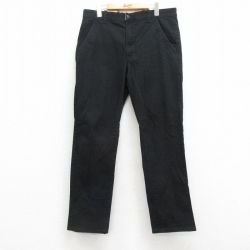 W35★古着 リーバイス Levis パンツ メンズ 黒 ブラック 25apr12 中古 ボトムス ロング
